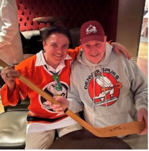 Meeting a Hockey Hero DAWG Nation