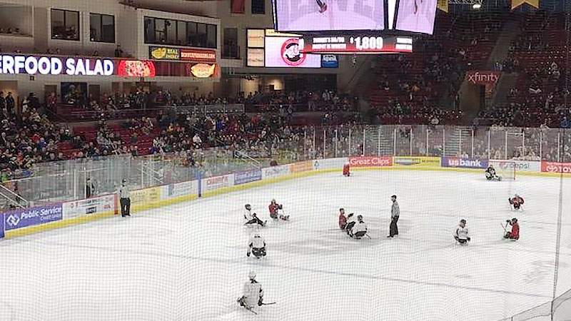 sled hockey DU 2017