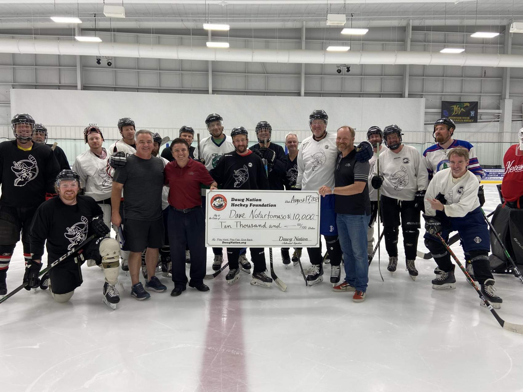 Dave Notartomaso Check Presentation