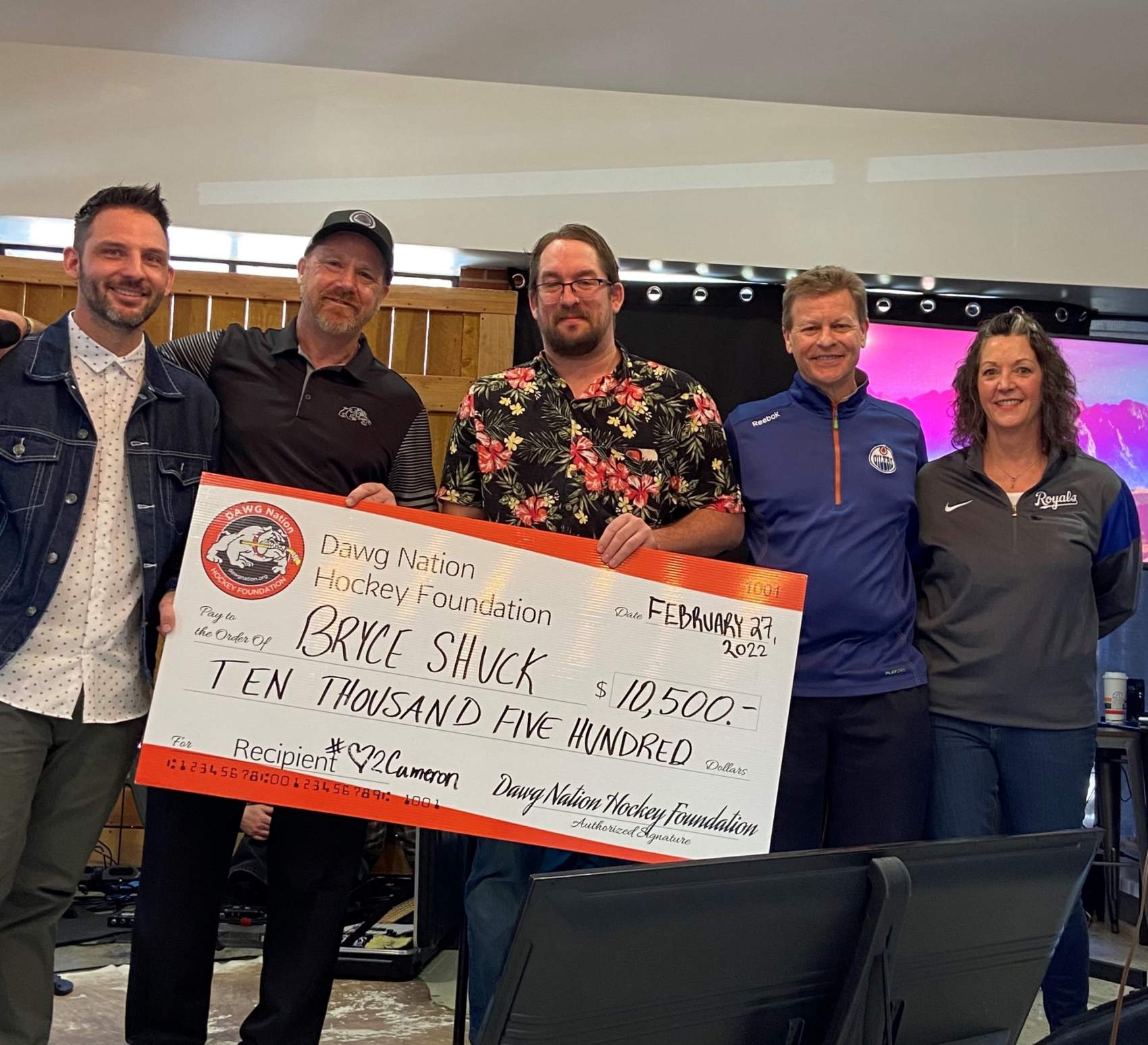 Bryce Shuck Check Presentation