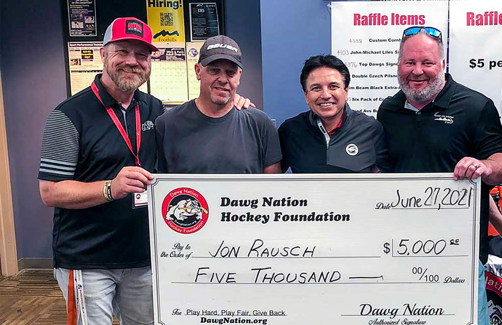 john receiving dawgnation check
