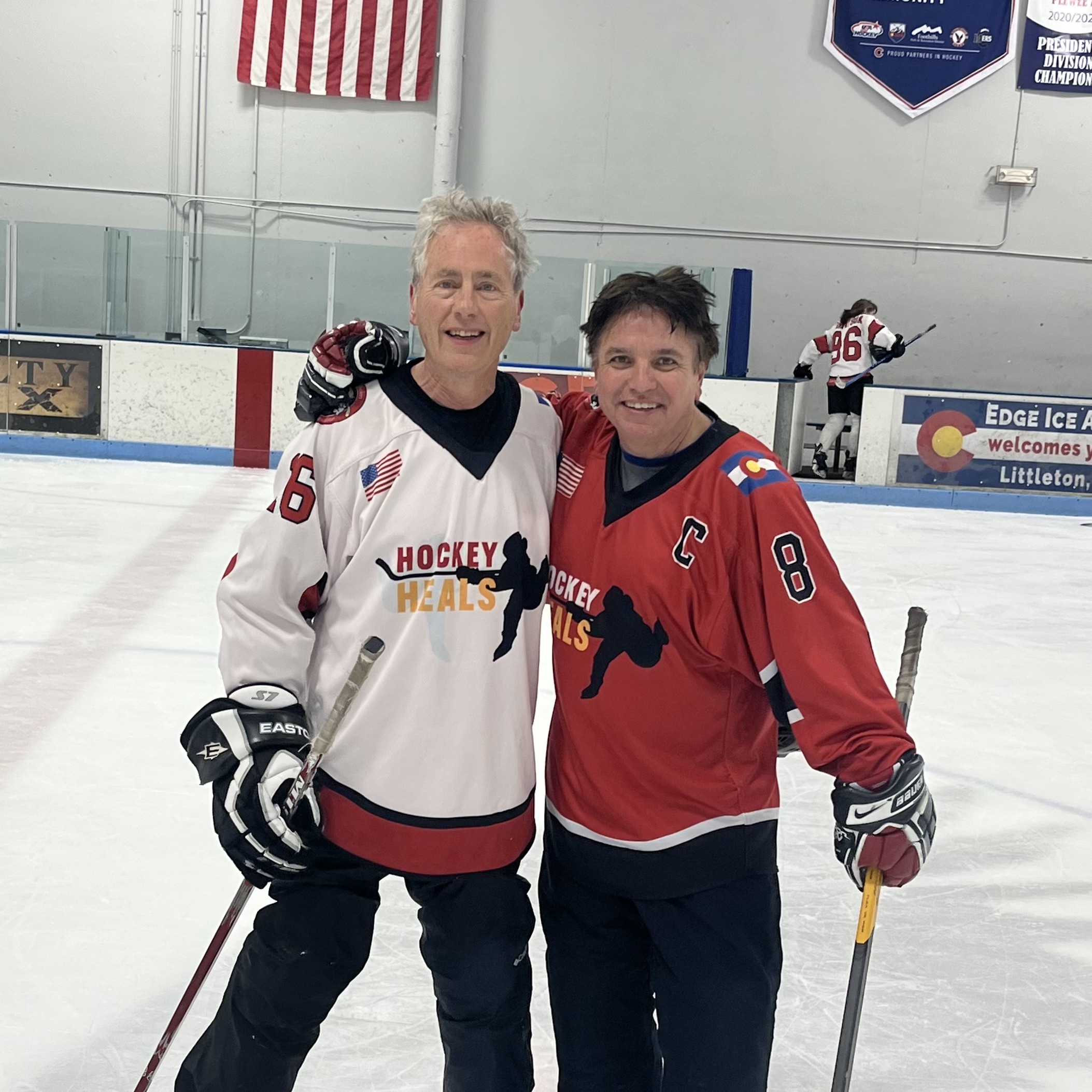 marty and friend
