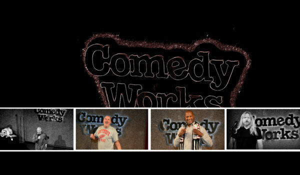 comedy works banner for stand up for dawg nation event