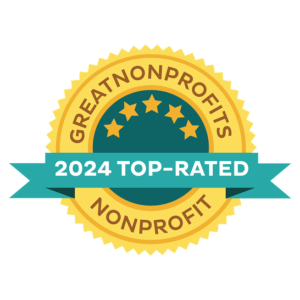 2024 top rated non profits badge