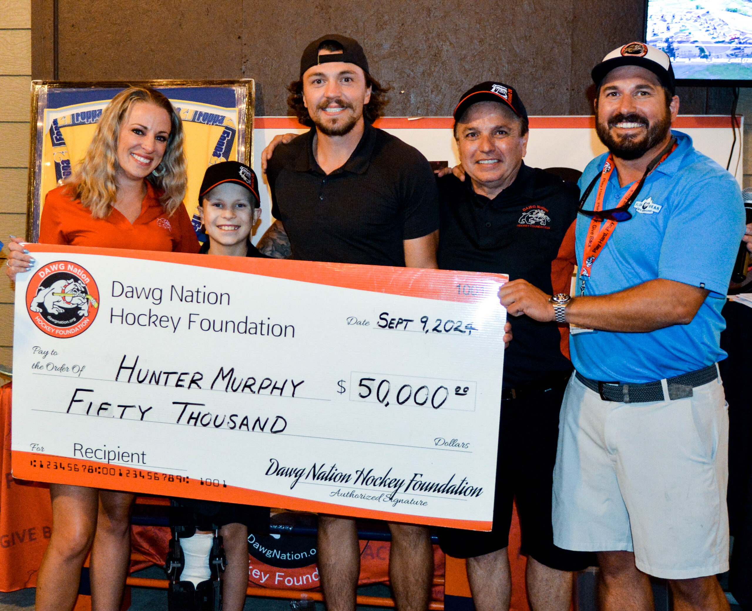 Hunter check presentation