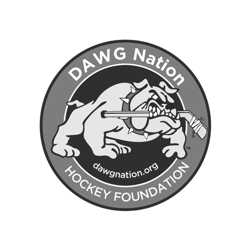 dawgnation logo black and white